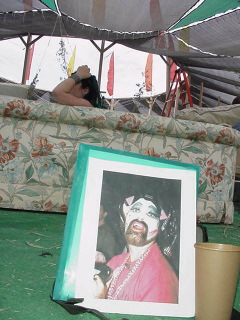 Sister Dana in Center Camp.